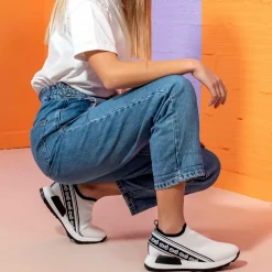 Plataforma De Tenis Ex9210 Branco