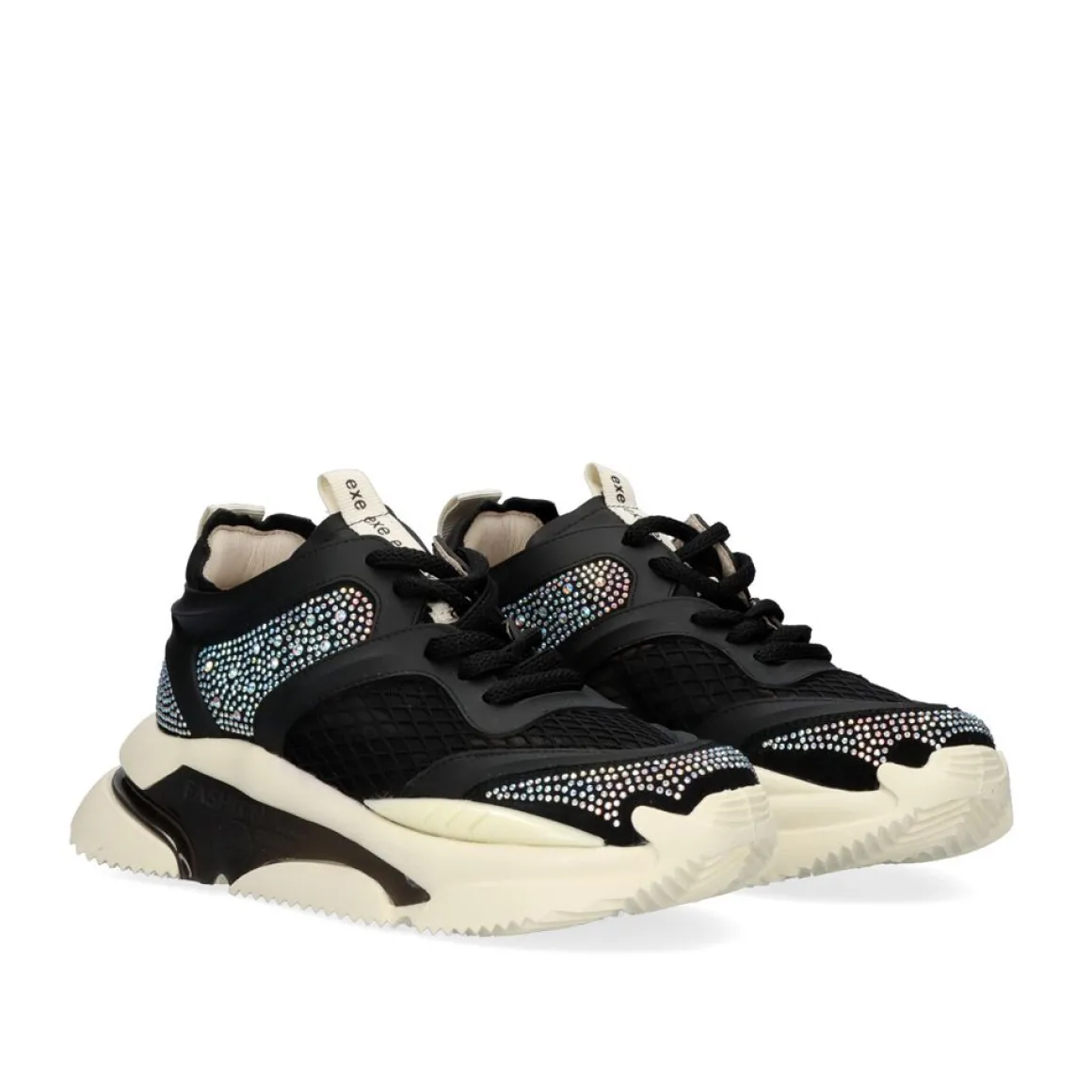 Plataforma Sneakker W212-1 Preto