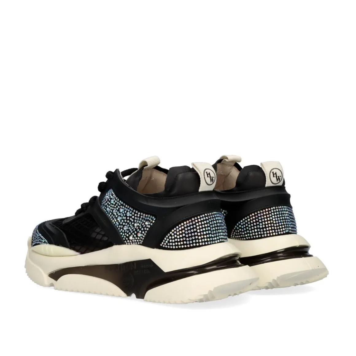 Plataforma Sneakker W212-1 Preto