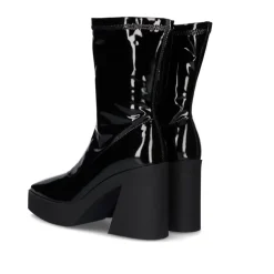 Salto Alto Vf1668-1A Em Couro Envernizado