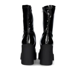 Salto Alto Vf1668-1A Em Couro Envernizado