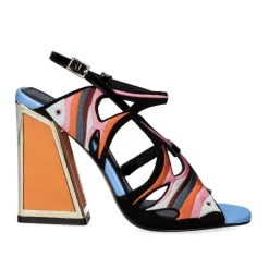 Sandalia Calcanhar Dominic-522 Preto