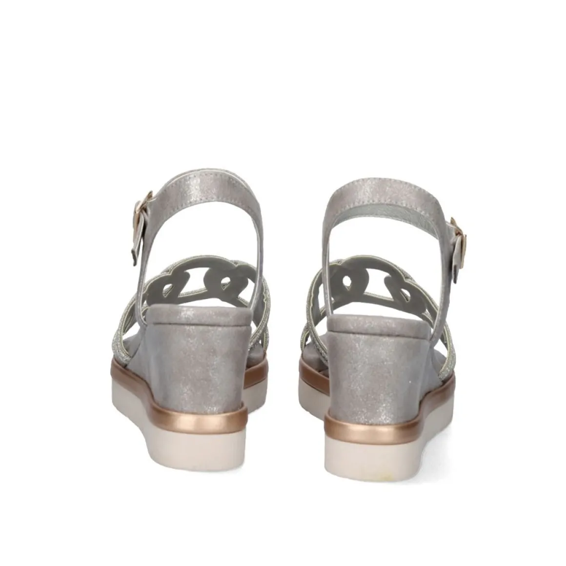 Sandalia Com Cunha Ipanema-952 Silver