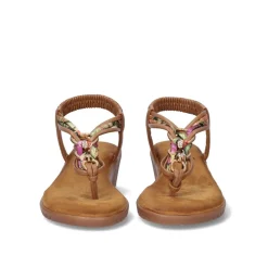 Sandalia Cunha Exe Confort 721-Ex4 Castanho