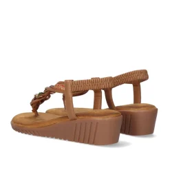 Sandalia Cunha Exe Confort 721-Ex4 Castanho