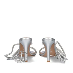 Sandalia De Salto Alto Victoria-366 Prata