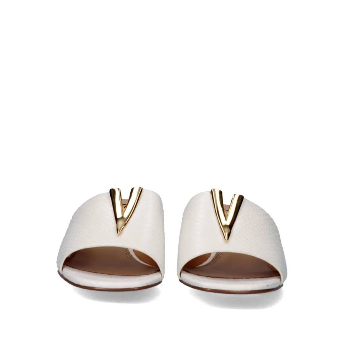 Sandalia De Salto Baixo Katy-811 Branco