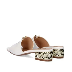 Sandalia De Salto Baixo Katy-811 Branco