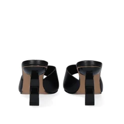 Sandalia De Salto Baixo Lilian-160 Preto