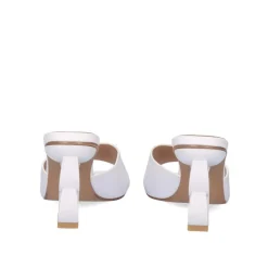 Sandalia De Salto Baixo Lilian-160 Branco