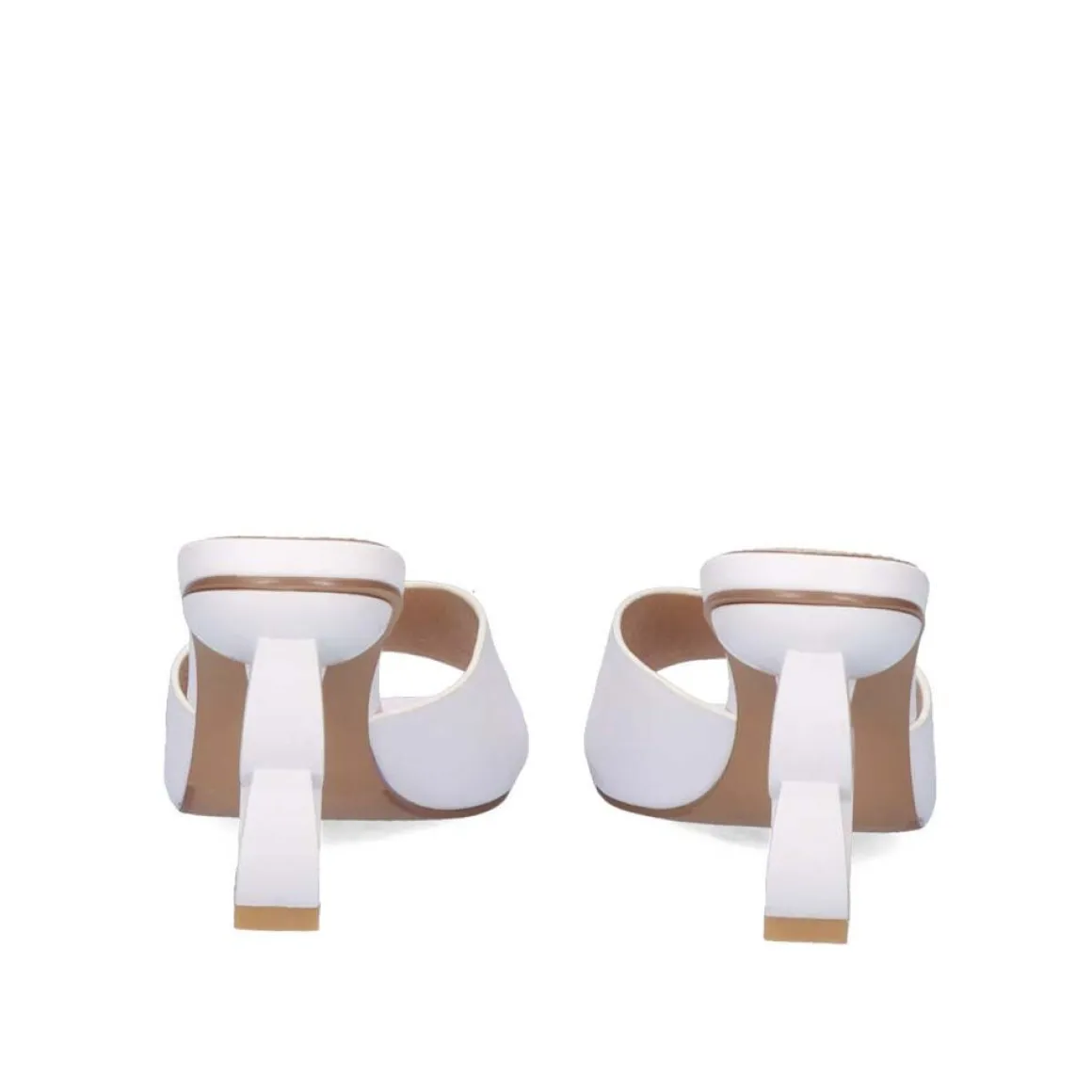 Sandalia De Salto Baixo Lilian-160 Branco