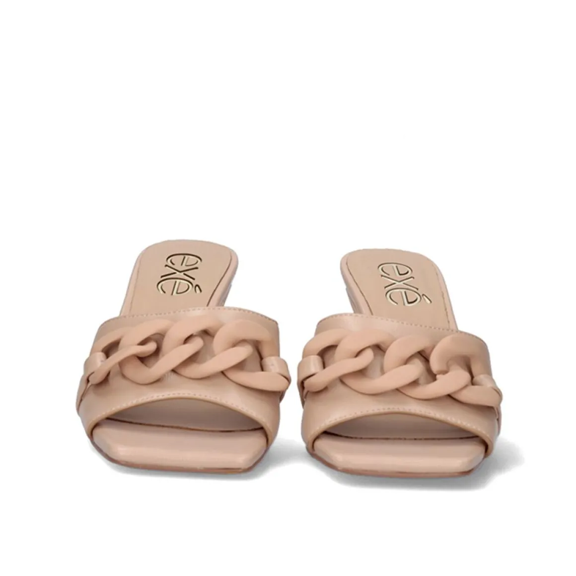 Sandalia De Salto Baixo Opra-312 Nua