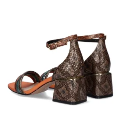 Sandalia De Salto Exe Carmen-145 Cobra Multicolor