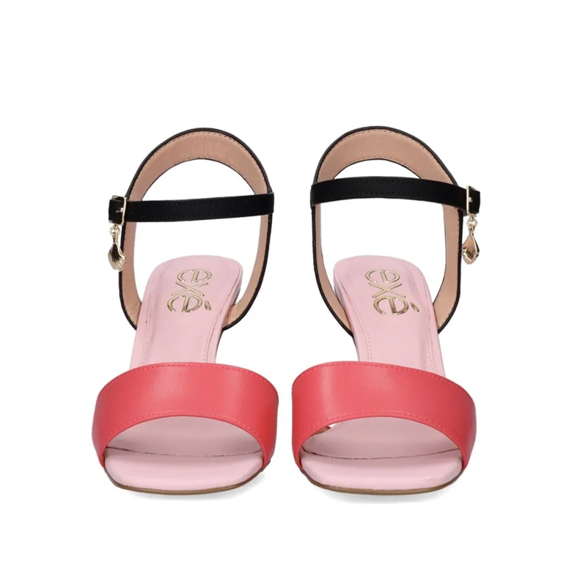 Sandalia De Salto Exe Lilian-177 Preta