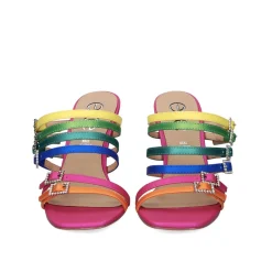 Sandalia De Salto Exe Victoria -343 Multicolor