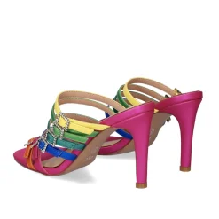Sandalia De Salto Exe Victoria -343 Multicolor