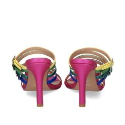 Sandalia De Salto Exe Victoria -343 Multicolor