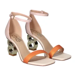 Sandalia De Salto Novo Lilian-055 Nude