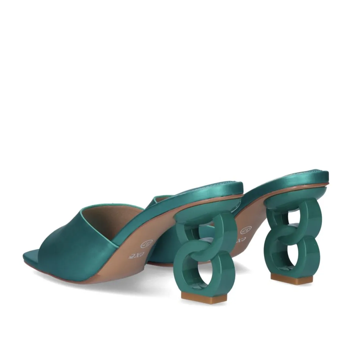 Sandalia De Salto Novo Lilian-160 Verde