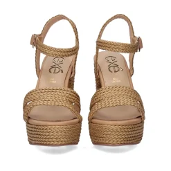 Sandalia De Salto Novo Ophelia-331 Camel