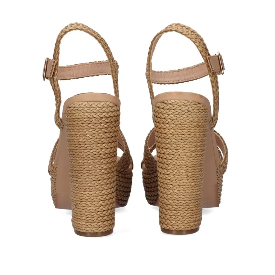 Sandalia De Salto Novo Ophelia-331 Camel