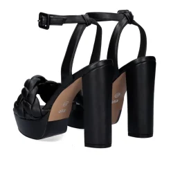 Sandalia De Salto Ophelia-850 Preto