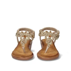 Sandalia Exe Confort 721-Ex21 Dourado