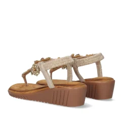 Sandalia Exe Confort 721-Ex21 Dourado