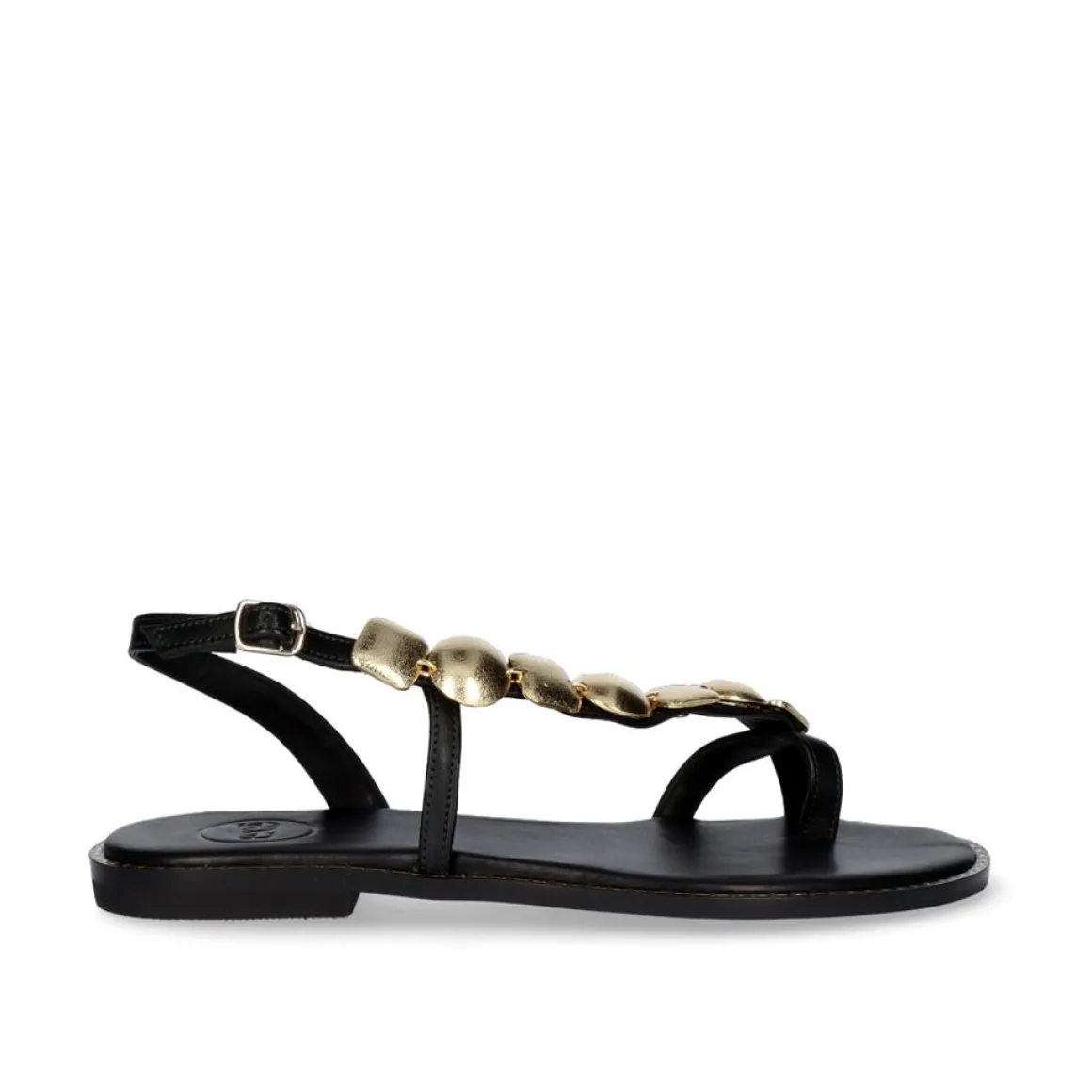 Sandalia Plana 646 Chios Negro