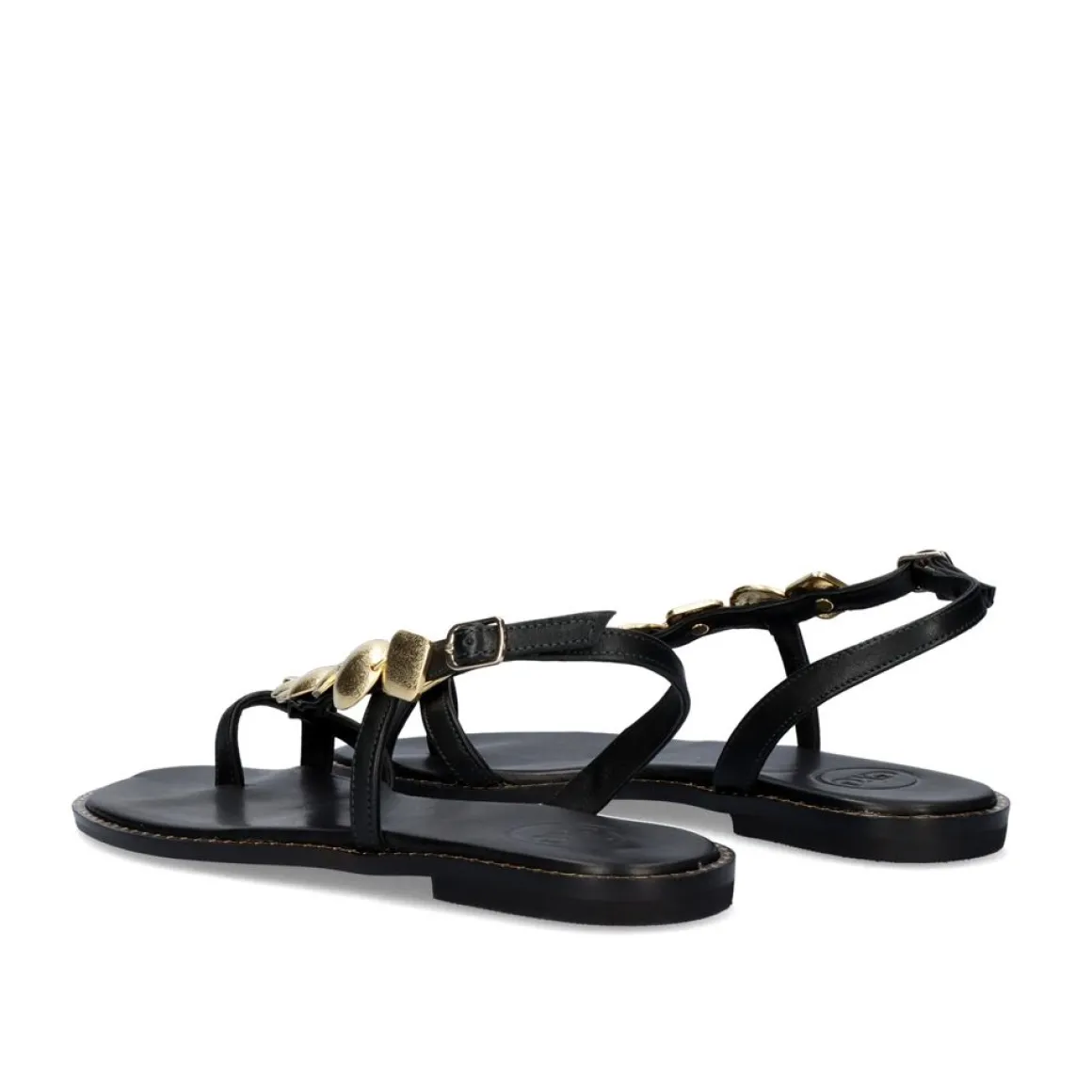 Sandalia Plana 646 Chios Negro