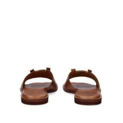 Sandalia Plana 605 Kytnos Marrom