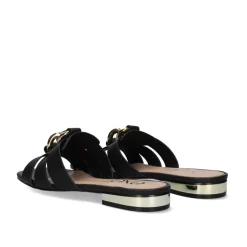 Sandalia Plana Amelia-641 Preto