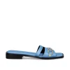 Sandalia Plana Annie-220 Aqua
