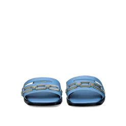 Sandalia Plana Annie-220 Aqua