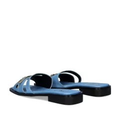 Sandalia Plana Annie-220 Aqua