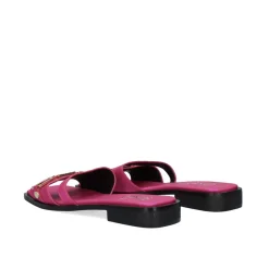Sandalia Plana Annie-220 Fuxia
