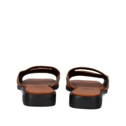 Sandalia Plana Annie-220 Marrom