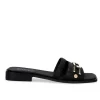 Sandalia Plana Annie-220 Preto