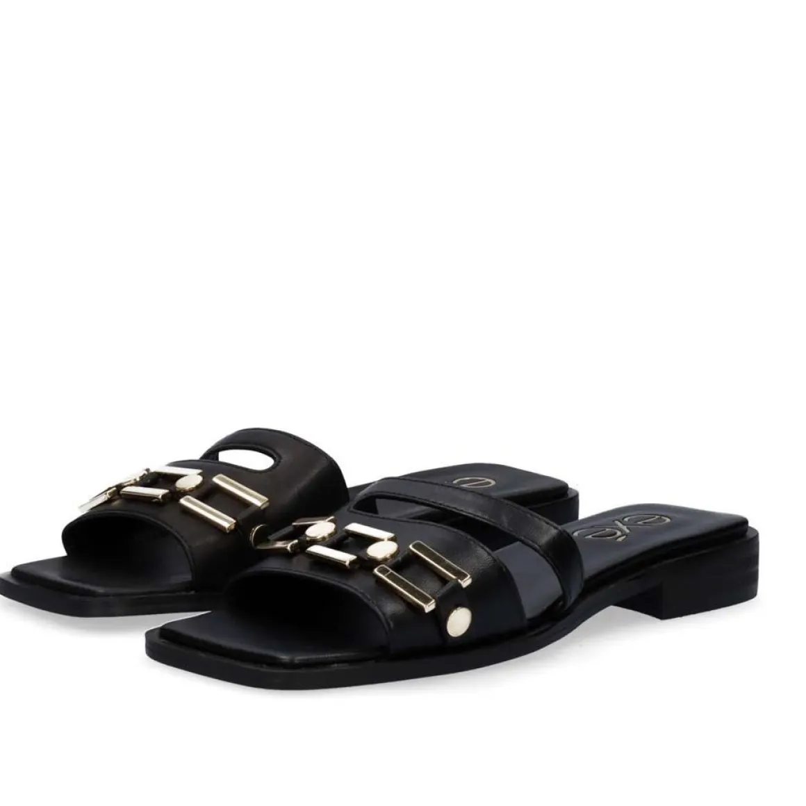 Sandalia Plana Annie-220 Preto