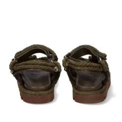 Sandalia Plana Daphne-780 Khaki