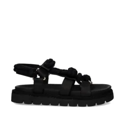 Sandalia Plana Daphne-780 Preto