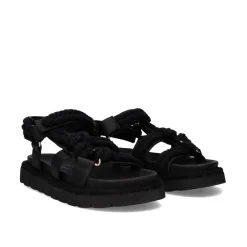 Sandalia Plana Daphne-780 Preto