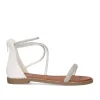 Sandalia Plana Exe P3375-76 Branco