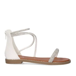 Sandalia Plana Exe P3375-76 Branco