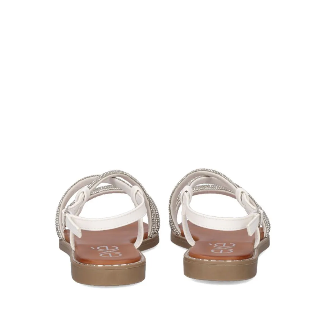 Sandalia Plana Exe P3375-77 Branco