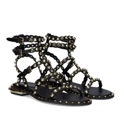 Sandalia Plana Exe Vf2056-2 Preto