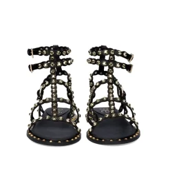 Sandalia Plana Exe Vf2056-2 Preto