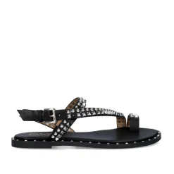 Sandalia Plana Exe Vf239D-75 Preto