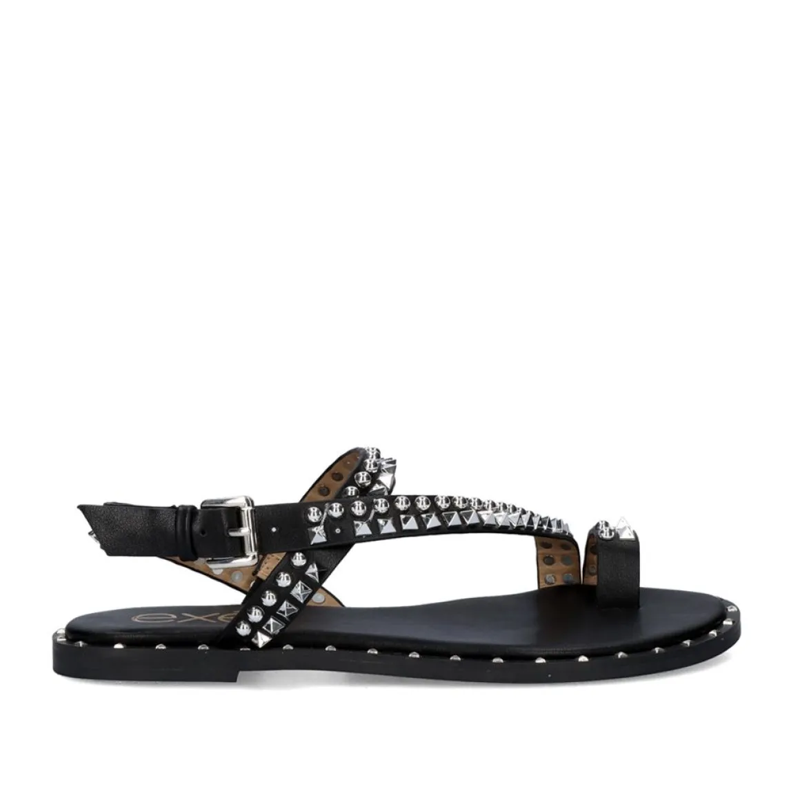 Sandalia Plana Exe Vf239D-75 Preto