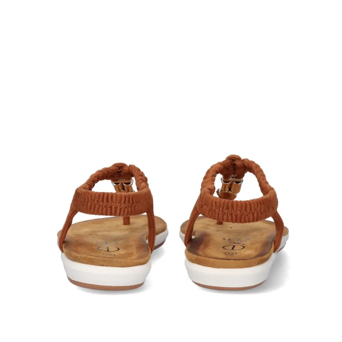 Sandalia Plana F8043-Ex15 Camel